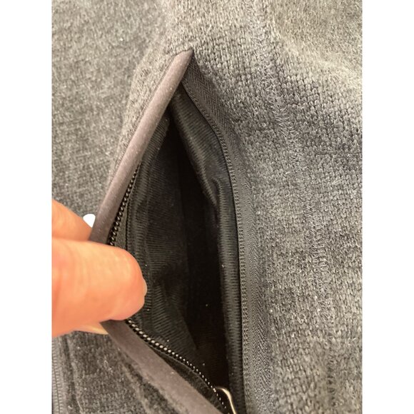 Orvis Mens Black Zip-Up Polyester Vest Size M SKU 8436 - Picture 4 of 16